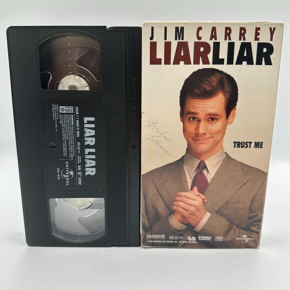 Liar Liar (VHS 1997) Starring Jim Carrey PG-13 Comedy Classic Universal Studios - Picture 3 of 3